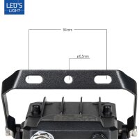 LED Strahler - 30W 4200lm 4000K IP65 - Schwarz