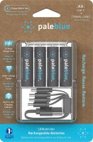 Akku-Batterie Paleblue PB-AA USB-C, 4er Blister