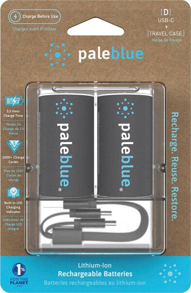 Akku-Batterie Paleblue PB-D USB-C, 2er Blister