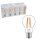 LED-Glühlampen-Set Filament LEDs Light - Klassisch A60 E27 7W 806lm 2700K Klar - VPE5