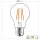 LED-Glühlampen-Set Filament LEDs Light - Klassisch A60 E27 7W 806lm 2700K Klar - VPE5