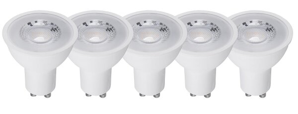 LED-Reflectorlampen-Set LEDs Light Basic - MR16 GU10 4,5W 345lm 2700K Mattschirm - VPE5