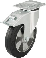 Schwerlast Lenkrolle m. Feststeller L-ALEV...