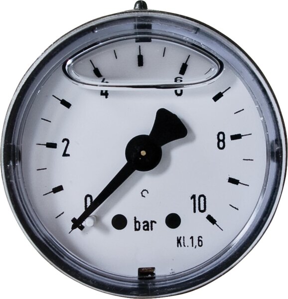Rohrfeder-Glyzerinmanometer Ø 40 mm, 0-16 bar