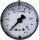 Rohrfeder-Glyzerinmanometer Ø 40 mm, 0-16 bar