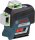 Kreuzlinienlaser BOSCH GLL 3-80 CG 12V mit 1x2,0 Ah Akku