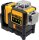 Kreuzlinienlaser DeWALT DCE089D1G 12V mit 2,0 Ah Akku und Ladegerät, mit grünem Laser