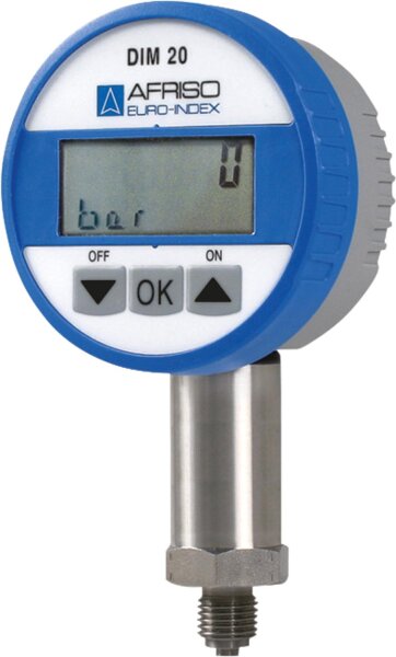 Universelles Digitalmanometer Ø75 mm, 0 - 10 bar, Anschluss 1/4"