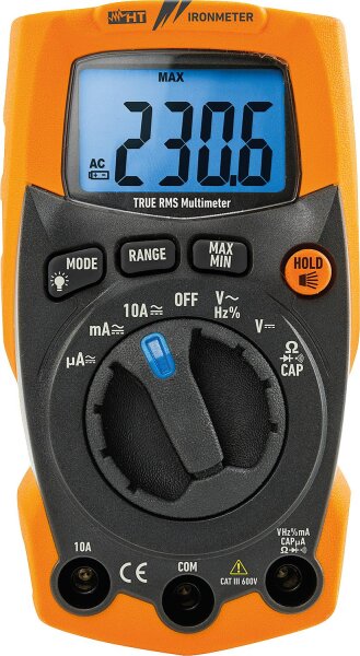 Multimeter HT IRONMETER CAT III, 600V