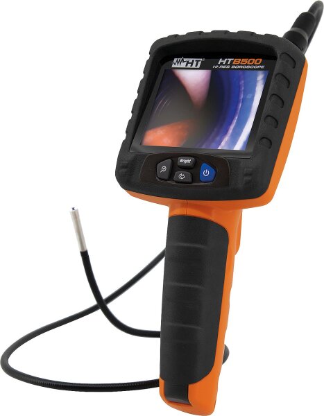 Akku-Inspektionskamera HTB500 Sonde: 1m, D: 6 mm Akku per USB aufladbar