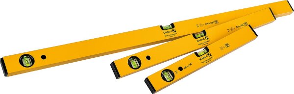 Wasserwaagen-Set Stabila 3-teilig 400, 600 und 1000 mm