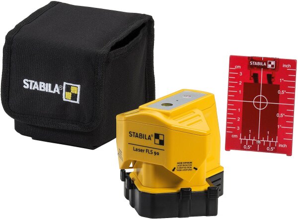Bodenlinien-Laser Stabila FLS 90, 3-teiliges Set