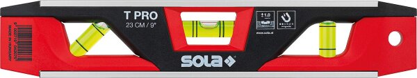 Wasserwaage SOLA, Torpedo T Pro, 230mm, Alu-Kunstoff