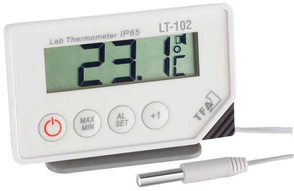 Laborthermometer LT-102 mit Alarm inkl. Tauchfühler