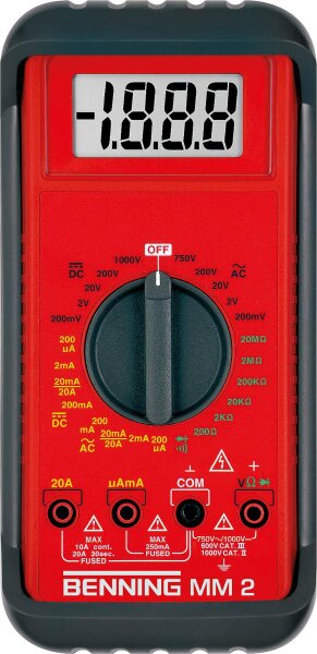 Multimeter Benning MM 2