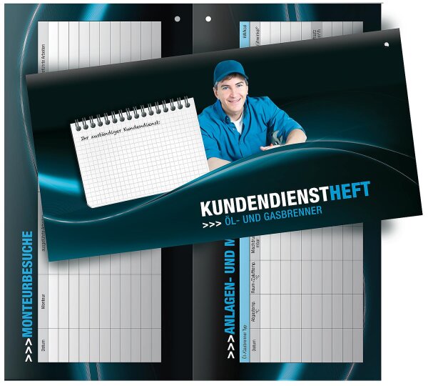 Kundendienstheft 1 Pack á 50 Stck.