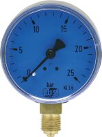 Öldruckmanometer ohne Glyzerin- dämpfung...