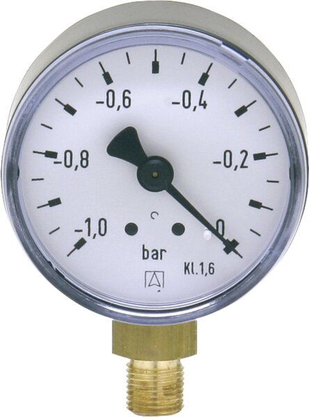 Vakuummeter 50 durch 1/8" unten -1-0 bar