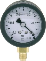 Vakuummeter 50 durch 1/8" unten -1-0 bar mit...