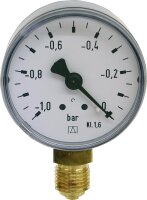 Manometer -1/0bar 50mmÝ G1/4