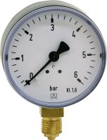 Manometer -1/0bar 63mmÝ G1/4