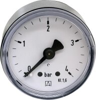 Manometer 0-6 bar 40mmÝ G1/8