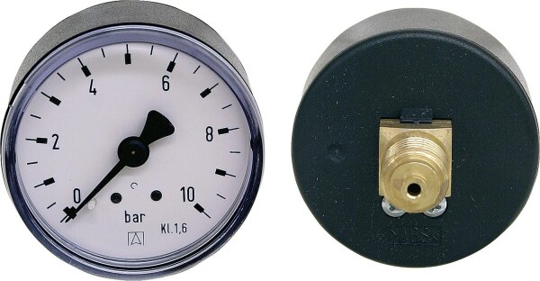 Manometer 0-40 bar 50mmÝ G1/4