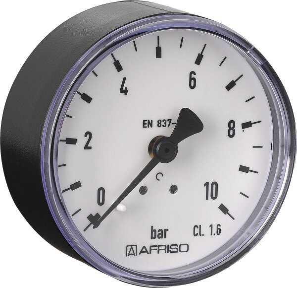 Manometer 0-10 bar 63mmÝ G1/4