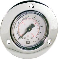 Manom. Stahlblechg.0-6bar40mmÝG1/8