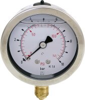 Glyz.Manom.0-60bar63mmÝG1/4