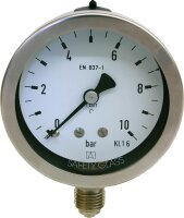 Manom.Chemie0-6bar63mmÝG1/4