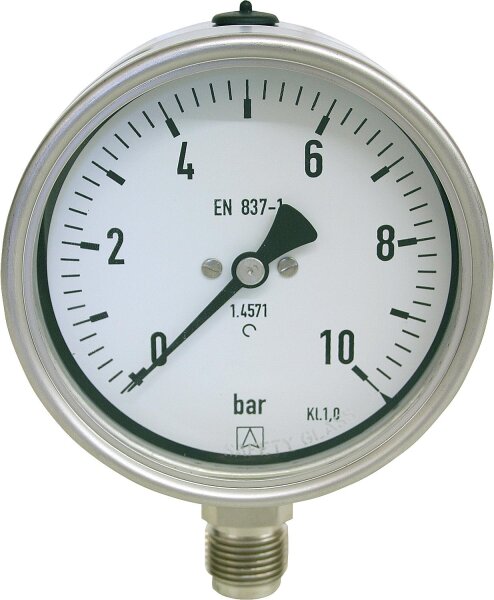 Manom.Chemie0-10bar100mmÝG1/2