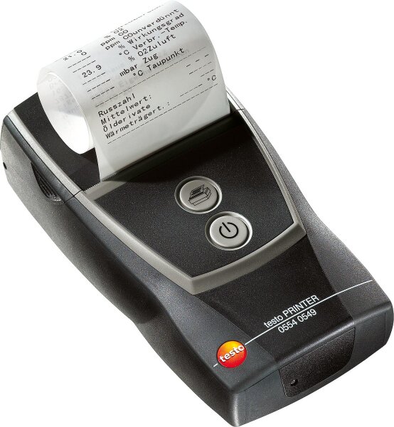 Protokolldrucker Testo IRDA, 0554 0549