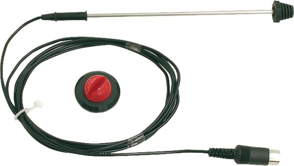 Verbrennungsluft-Temperaturfühler für Testo 330-1/2/3 Eintauchtiefe 190 mm