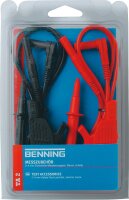 Sicherheitsmessleitungsset 4mm Silicon 6-teilig BENNING TA2
