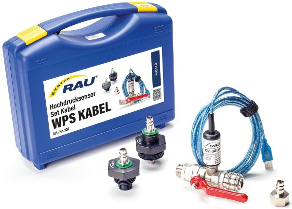 Wasserleitungsprüfset zu LM06/DPG 2/DPG07 inkl. Zubehör und Koffer