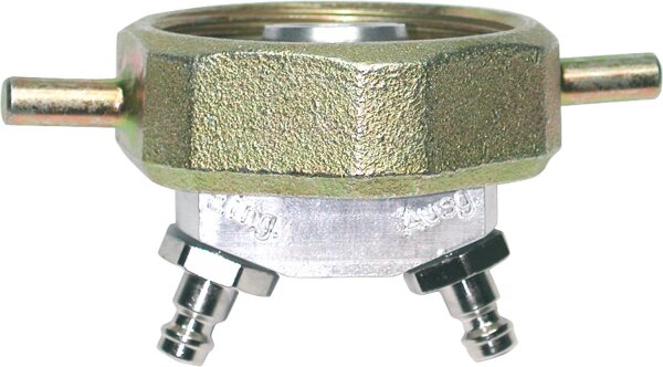 Einrohrzählerkappe ERZP 32 für Zähler G4/G6 mit Pneumatikanschluss