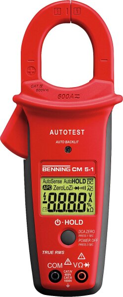 Digital-Stromzangen-Multimeter CM 5-1 VCAT IV 600V