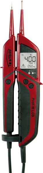 Zweipoliger Spannungsprüfer Testboy Profi III LCD