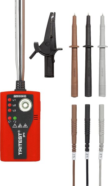 Drehfeldrichtungsanzeiger Benning TRITEST pro Ref-Nr. 020052