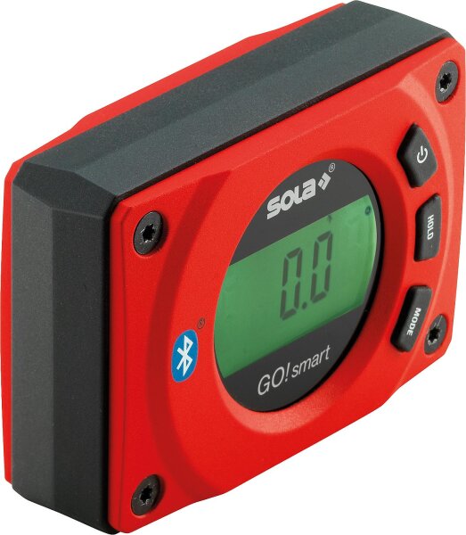 Neigungs- und Gefällmesser Sola GO! SMART Digital mit Bluetooth LxBxH = 80x55x27mm