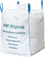 Big Bag Mineralfaser,beschichtet 4 Hebeschlaufen, SWL 150...