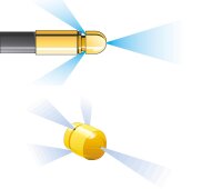 Rohrreinigungsdüse 065 1x vorne 3x 30° hinten,...