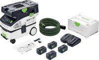 Akku-Nass- und Trockensauger Festool 2 x 18V CTLC MINI...