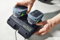 Akku-Nass- und Trockensauger Festool 2 x 18V CTLC MINI I-Plus, L-KLasse, mit 4x 5 Ah Akkus und Ladegerät