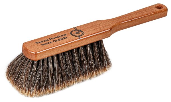 Handfeger, Holz, 28 cm, lackiert