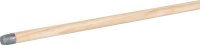Besenstiel, Holz, roh,1400x24 mm, mit Gewinde, VPE 10...
