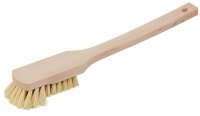 Stielbürste, Holz, 29cm, gewölbt, Fiber