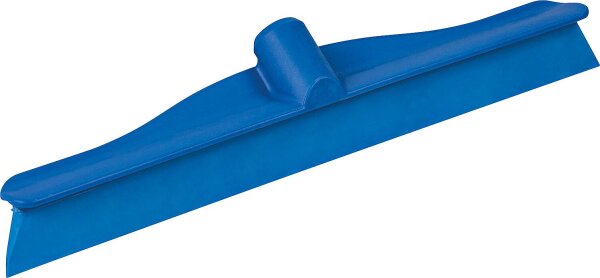 Hygiene-Wasserschieber, Kunststoff, einlippig, 40cm, blau