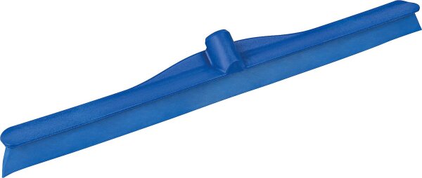 Hygiene-Wasserschieber, Kunststoff, einlippig, 60cm, blau